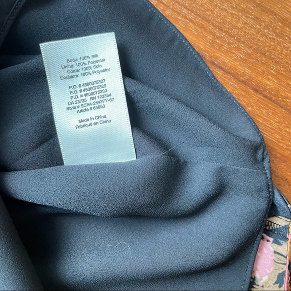Wilfred Draveil XXS 100% Silk cold shoulder cami top - Picture 8 of 8